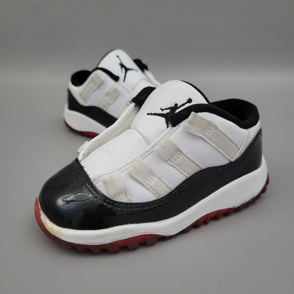 Nike Air Jordan 11 Retro Low Shoes Sneakers 505836-160 Toddler Baby Size 7C